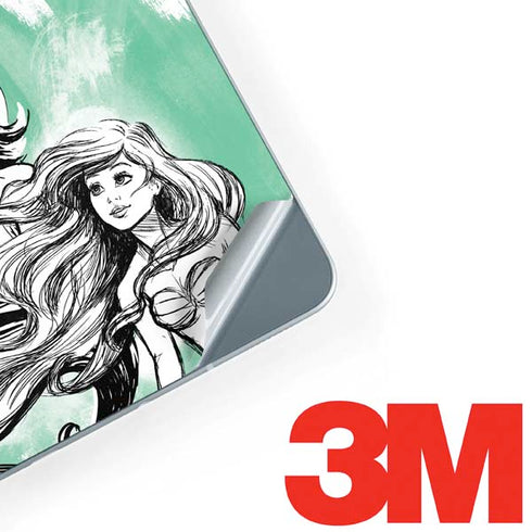 Disney Princess Ariel Sketch Art Galaxy Book 12in Skin